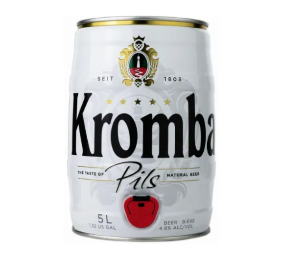 Bia Đức Krombacher Pils 4.8% – Bom 5 Lít