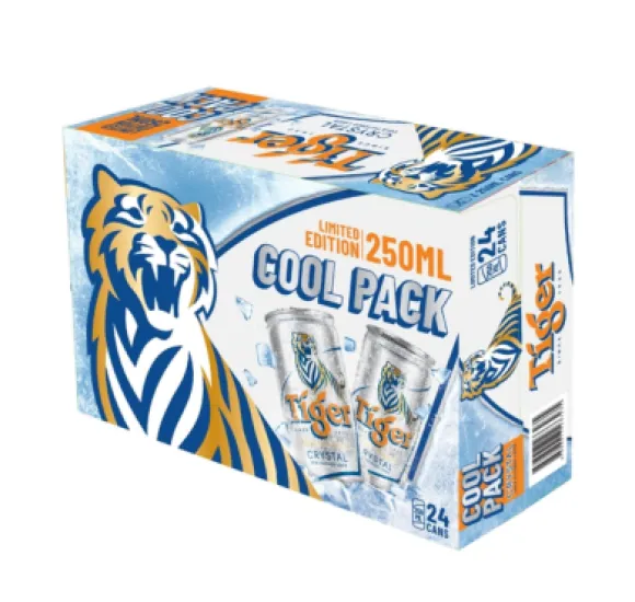 Thùng 24 lon Bia Tiger Bạc 250ml
