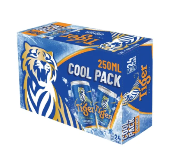 Thùng 24 lon Bia Tiger lon 250ml