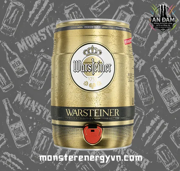 Bia Warsteiner bom 5L