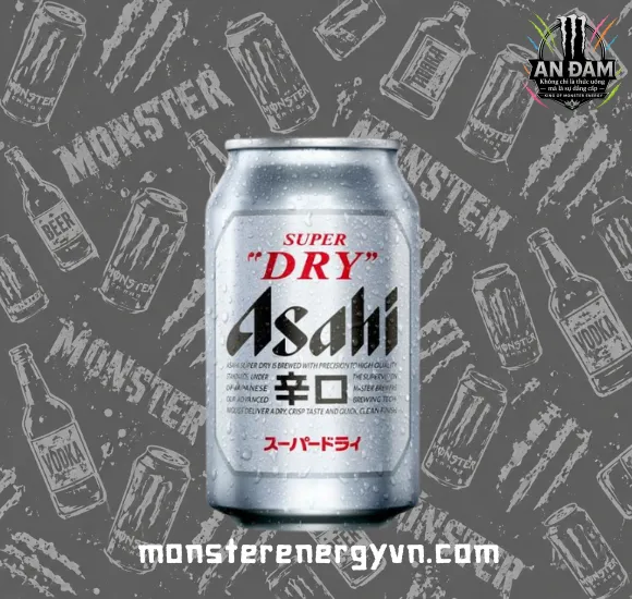 Bia Super Dry 5% Asahi lon 330ml