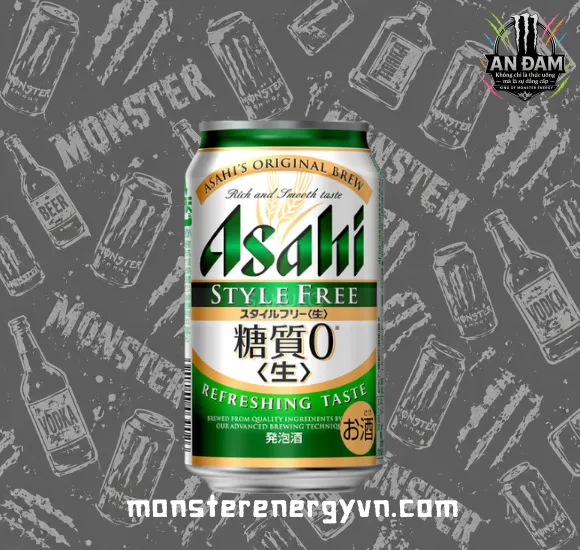Bia không đường Asahi Style Free 4%