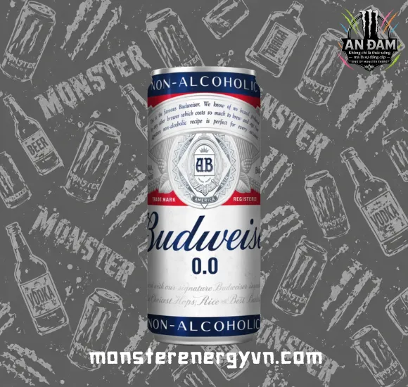 Bia 0.0 Budweiser Lon 330ml 