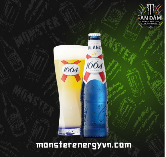 Bia 1664 Kronenbourg Blanc 5% Pháp 