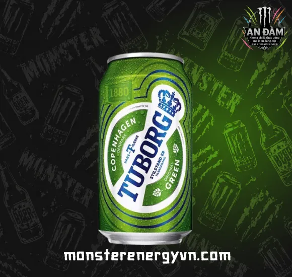 Bia Tuborg 4.9% Lon 330ml