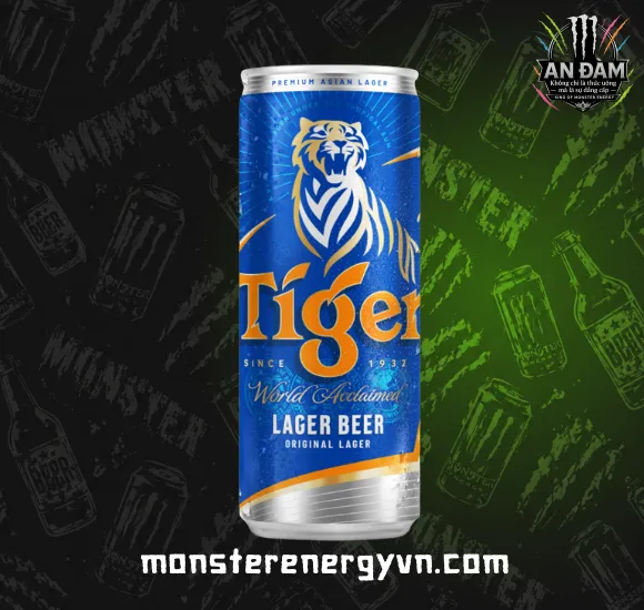Bia Tiger Lon Cao 330ml