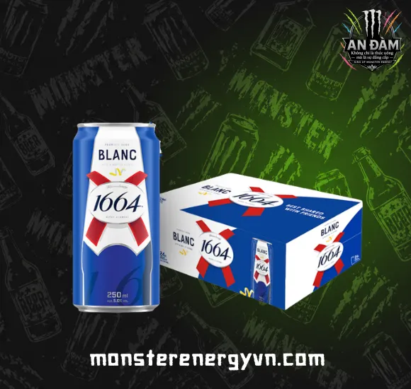 Bia Blanc 1664 lon 250ml