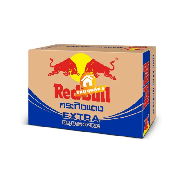 Thùng 24 lon nước tăng lực Redbull Thái kẽm và vitamin 250ml