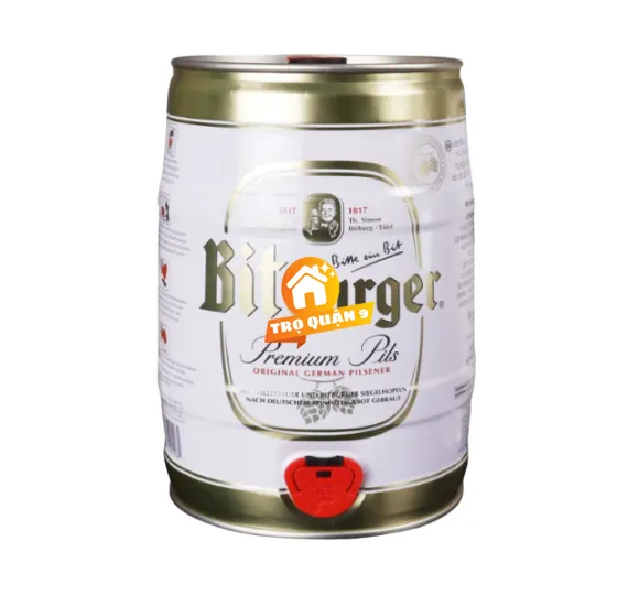 Bia Bitburger Nhập Khẩu Đức 4,8% – Bom 5 Lít