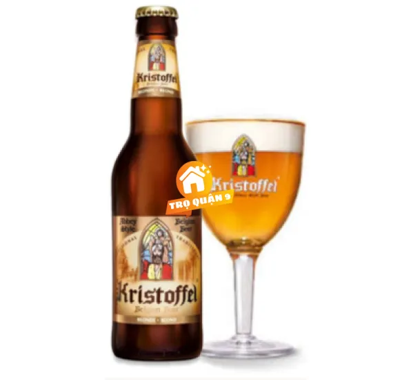 Bia Kristoffel Blond 6% – Chai 330ml – Thùng 24 Chai