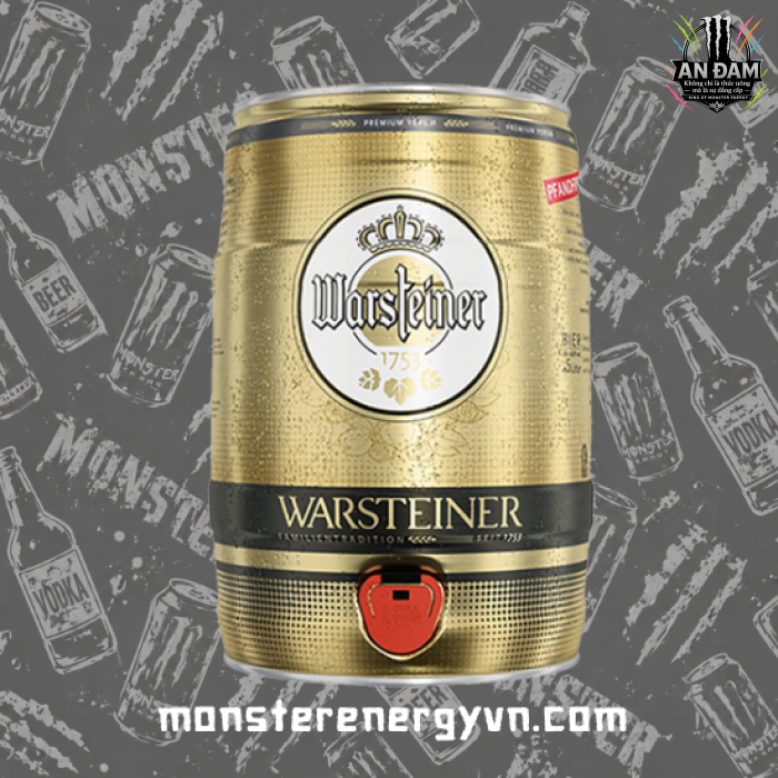 Bia Warsteiner bom 5L