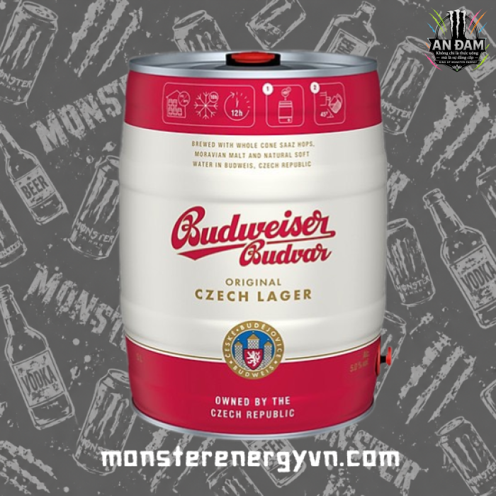 Bia Budvar Bom 5L