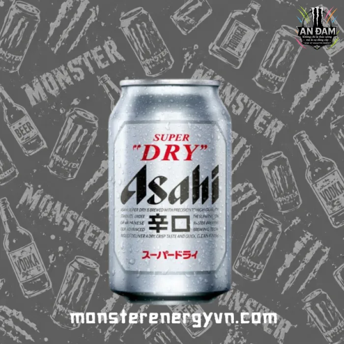 Bia Super Dry 5% Asahi lon 330ml