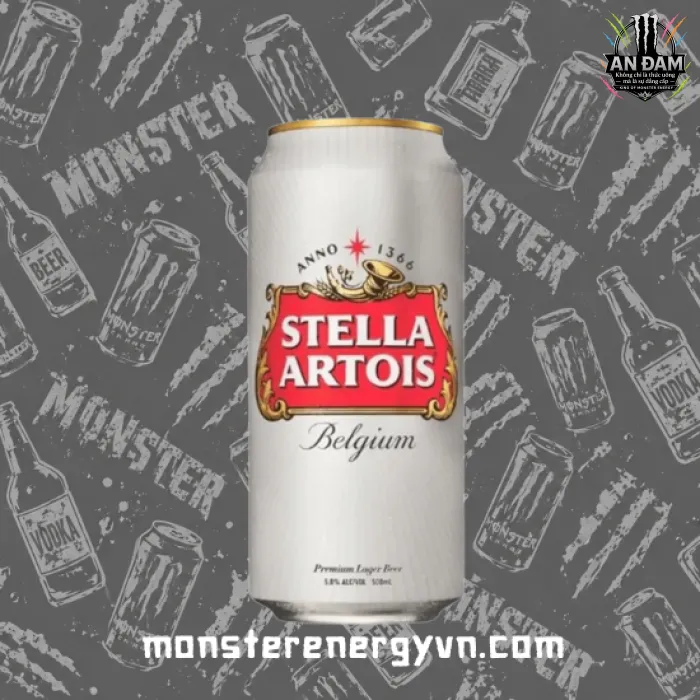 Bia Stella Artois 5% Bỉ 500ml