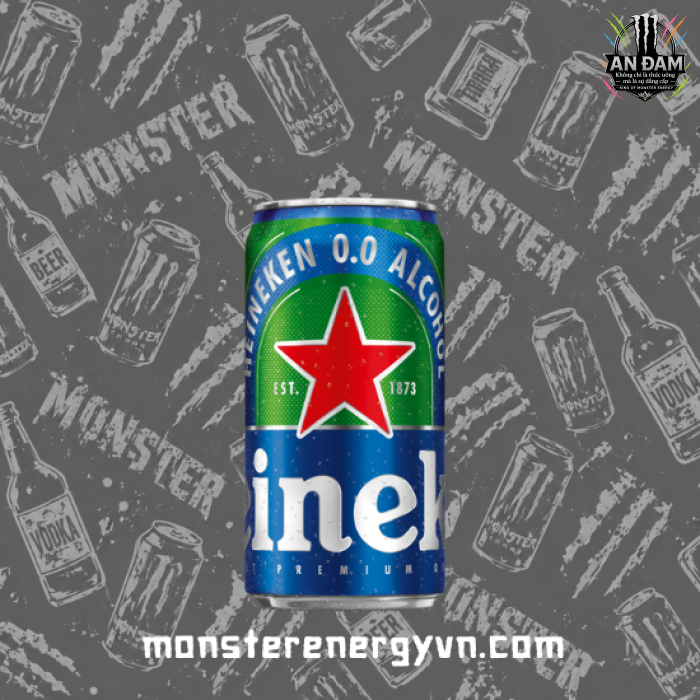 Bia Heineken 0.0% Độ Cồn Lon 250ml