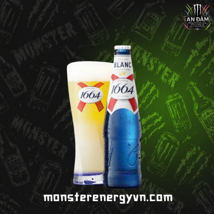 Bia 1664 Kronenbourg Blanc 5% Pháp 