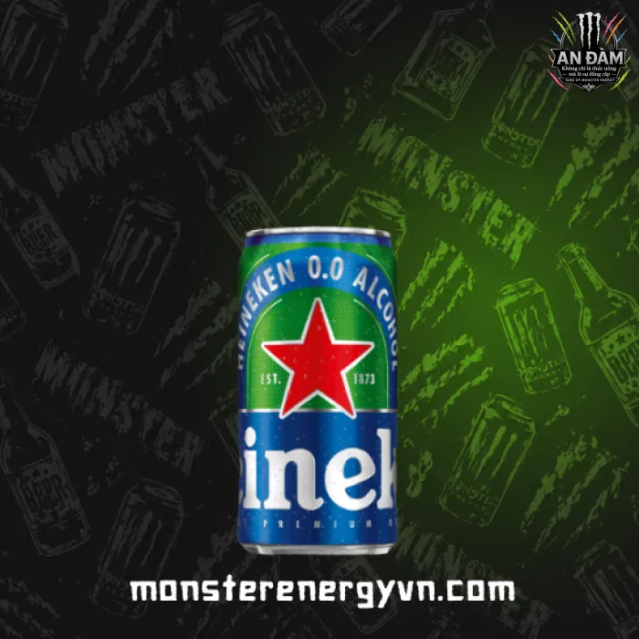 Bia Heineken 0.0% Độ Cồn Lon 250ml