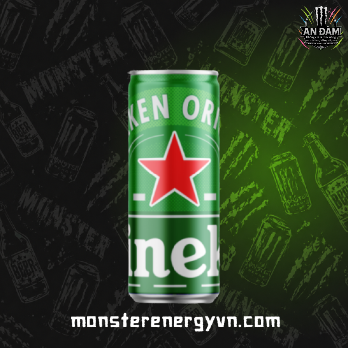 Bia Heineken Hà Lan 5% – Lon 250ml