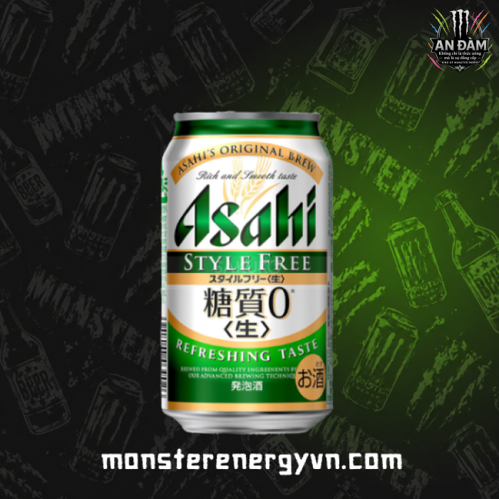 Bia không đường Asahi Style Free 4%