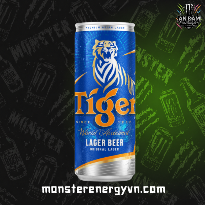 Bia Tiger Lon Cao 330ml