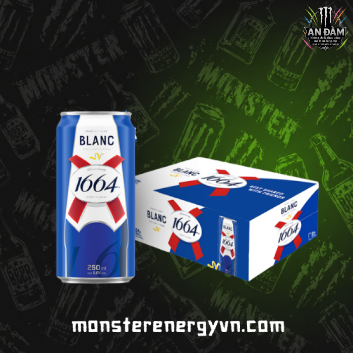Bia Blanc 1664 lon 250ml