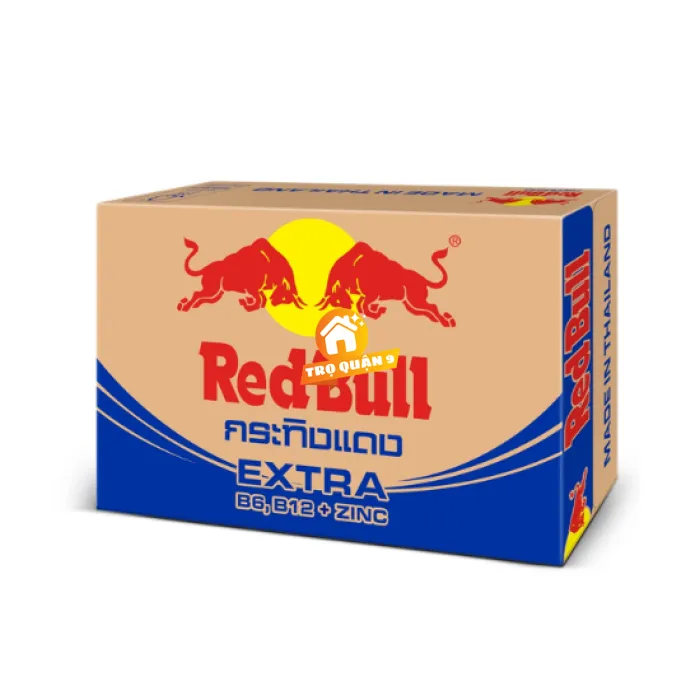 Thùng 24 lon nước tăng lực Redbull Thái kẽm và vitamin 250ml