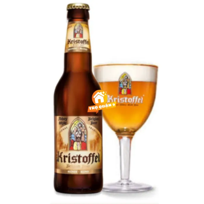 Bia Kristoffel Blond 6% – Chai 330ml – Thùng 24 Chai