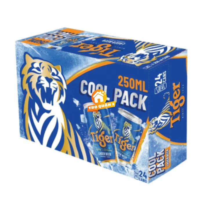 Thùng 24 lon Bia Tiger lon 250ml